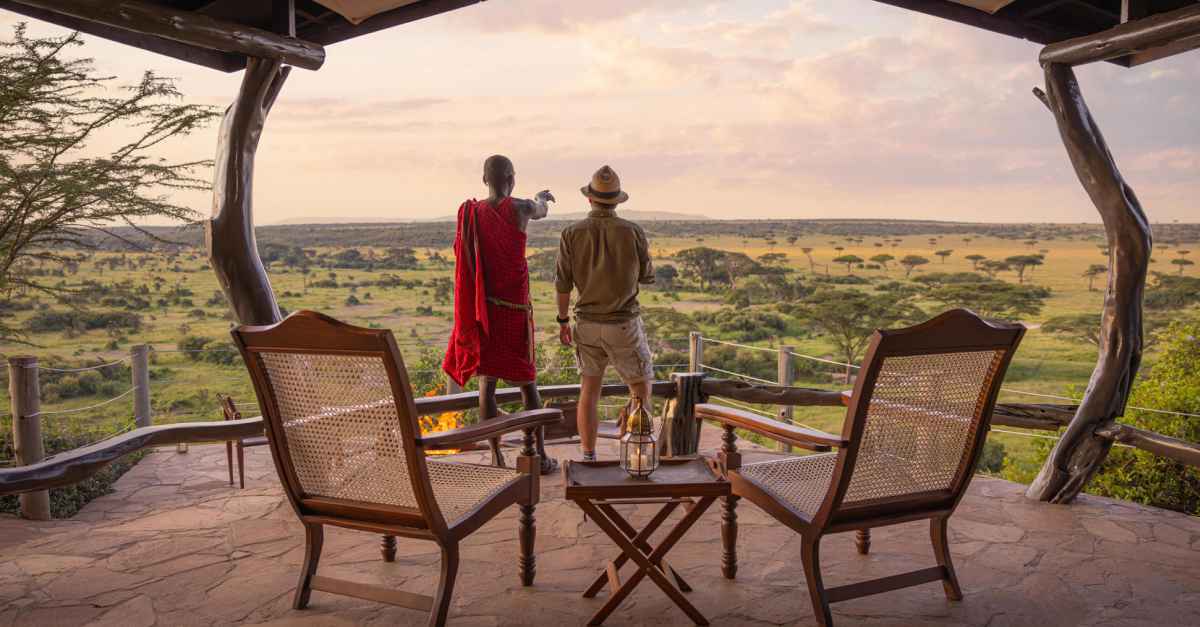Masai Mara Trails Camp: The Grand Double Bed Tent Accommodation