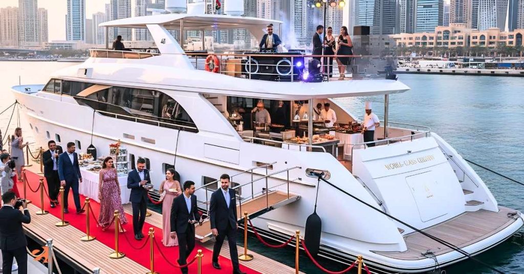 Red-Carpet Superyacht Experience – Dubai Harbour